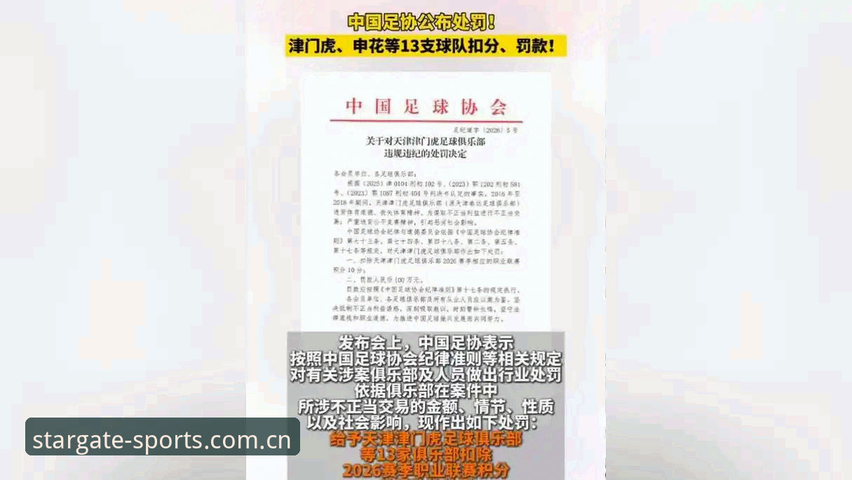 足协第三批禁足名单出炉：5大违规类型与17名终身禁足者全解析